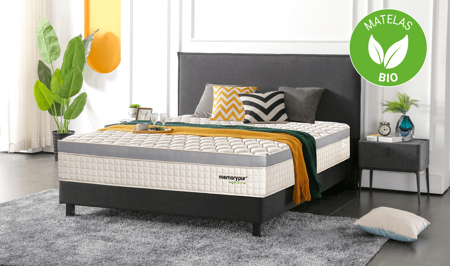 Matelas organique memorypur